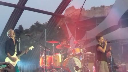Trigger Finger avec ZAZ concert de Crussol 2019