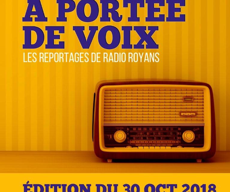 A portée de voix- édition du 30 octobre