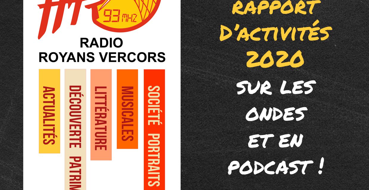 Rapport d’activité 2020 – Radio Royans-Vercors