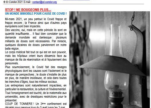 A portée de Voix – Votre magazine de reportages – édition du mardi 11 mai 2021