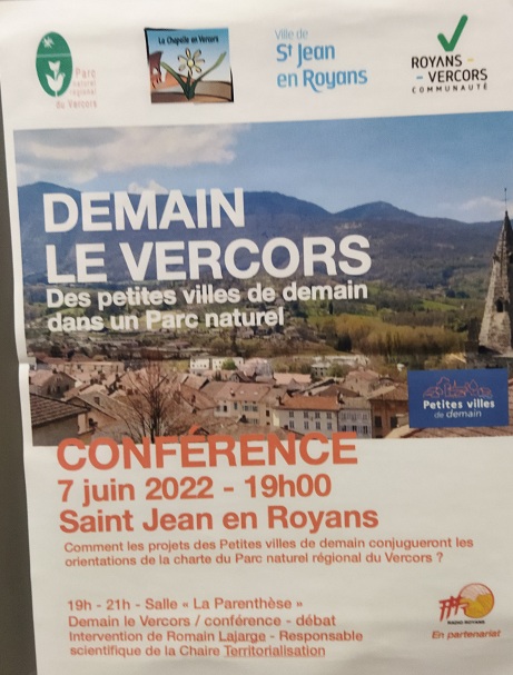 Demain le Vercors, des petites villes de demain dans un parc naturel