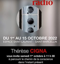 Silence radio, par Thérèse Cigna en expo à St Marcellin