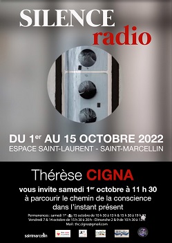 Silence radio, par Thérèse Cigna en expo à St Marcellin