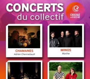 Les concerts de l’oreille en friche !