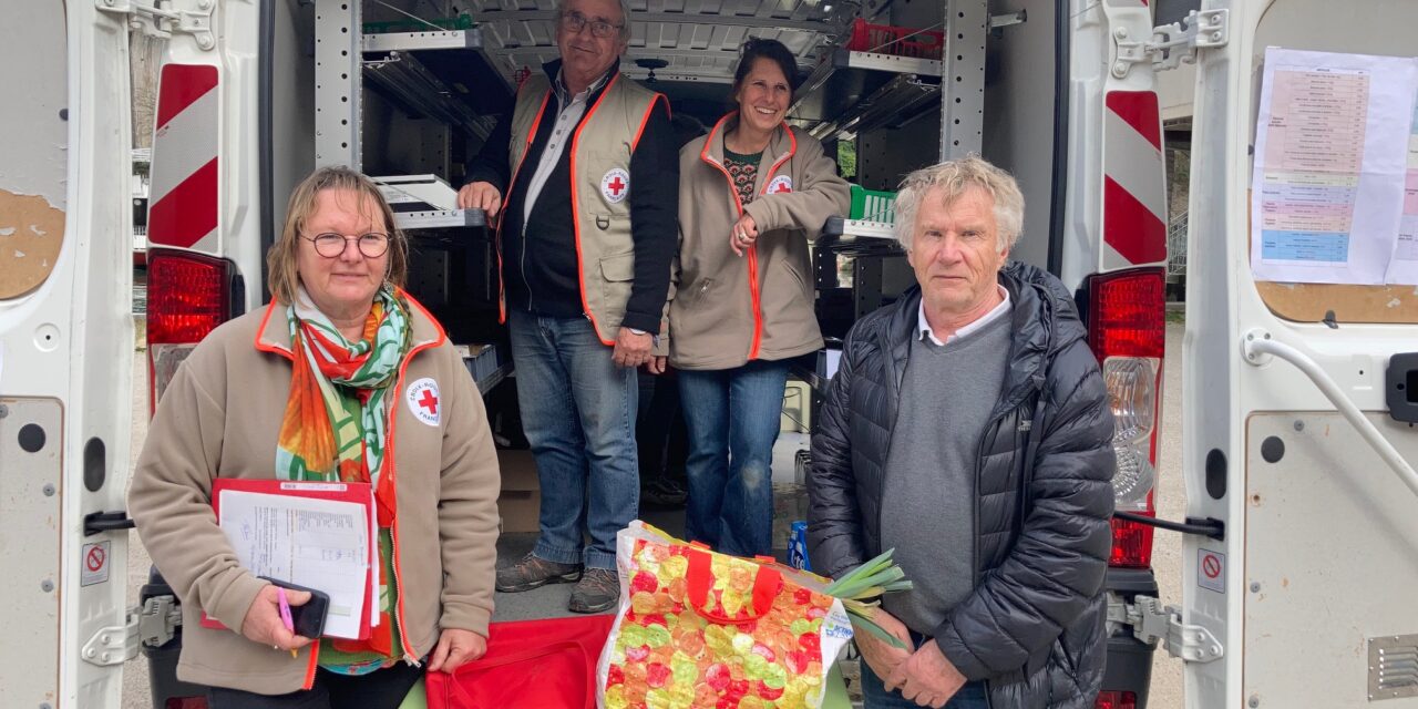 L’Épicerie sociale roulante de la Croix Rouge