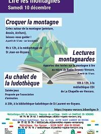 Lectures montagnardes à la Chapelle en Vercors