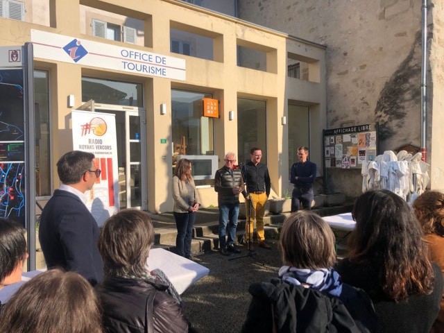 Inauguration des nouveaux locaux de Radio Royans-Vercors et de l’Office de Tourisme de Saint Jean