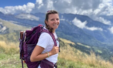 Bibiane, accompagnatrice en montagne avec Cimes-Ba