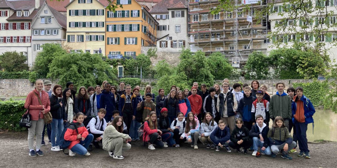 Des collégiens de Saint Jean en direct d’Allemagne !