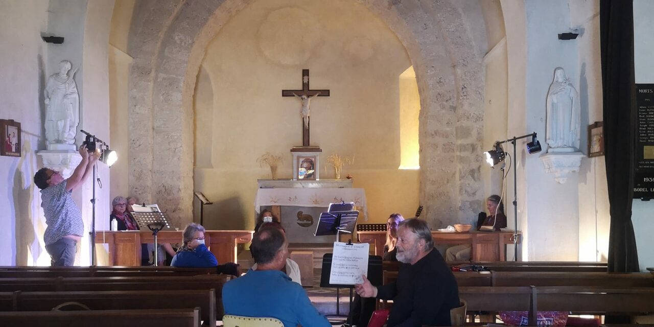 Le groupe vocal “Chantecaille” en concert à Saint Julien en Vercors