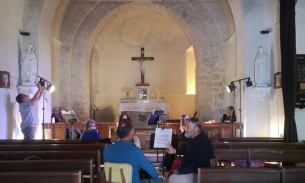 Le groupe vocal “Chantecaille” en concert à Saint Julien en Vercors