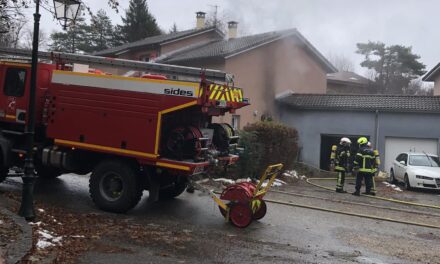 Incendie de maison à La Chapelle en Vercors