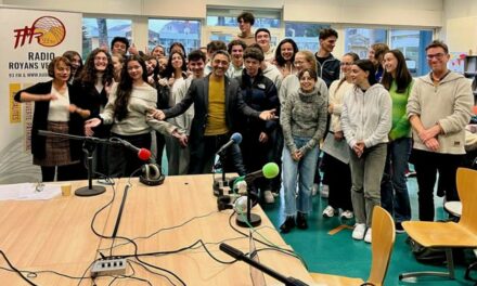 Le lycée La Saulaie en direct avec Fred Moulin !