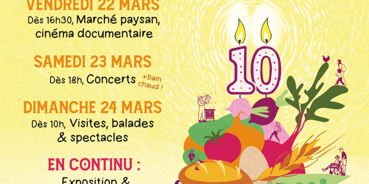 La ferme des Roussets fête ses 10 ans!