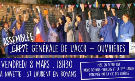 AG de l’ACCR ce vendredi 8 mars: rejoignez-nous!