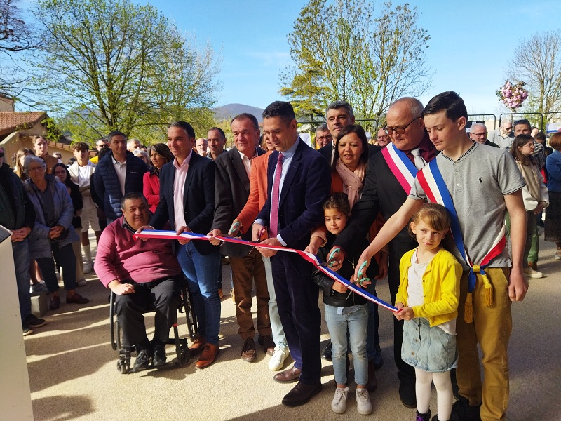 Inauguration de l’école maternelle Anne Sylvestre à St Just de Claix