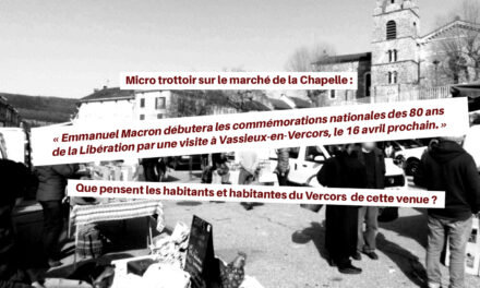 Emmanuel Macron à Vassieux le 16 avril : qu’en pensent les habitants du plateau ?
