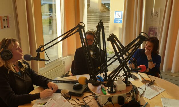 Rencontre avec Marie Pochon au studio de Radio Royans Vercors