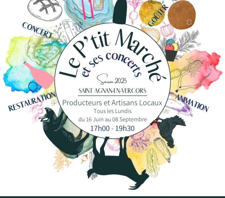 Le petit marché de St Agnan revient cet été!