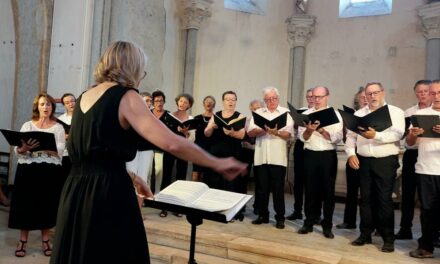 Le choeur Appogiature en concert à Léoncel le 20 juillet