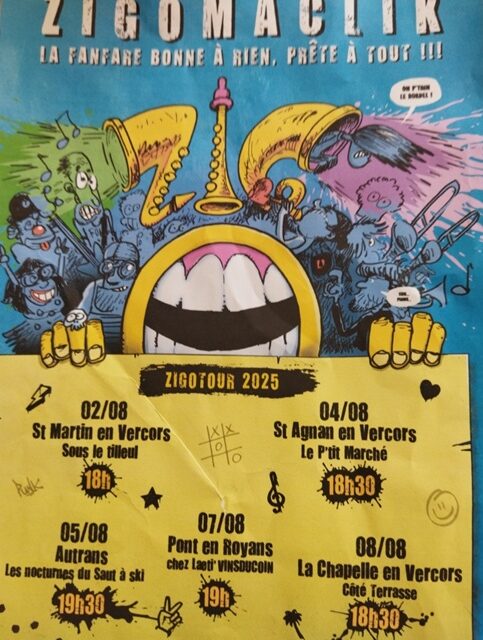 Zigotour 2025 sur le Vercors avec Zigomaclik