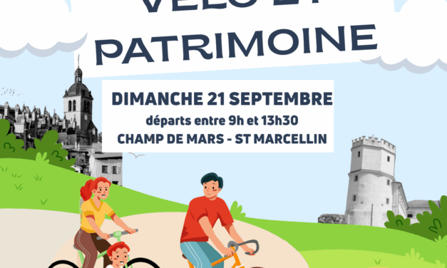 Roulons à vélo pour les journées du patrimoine !