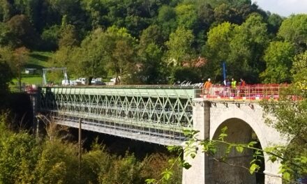 Le pont du tram fait peau neuve