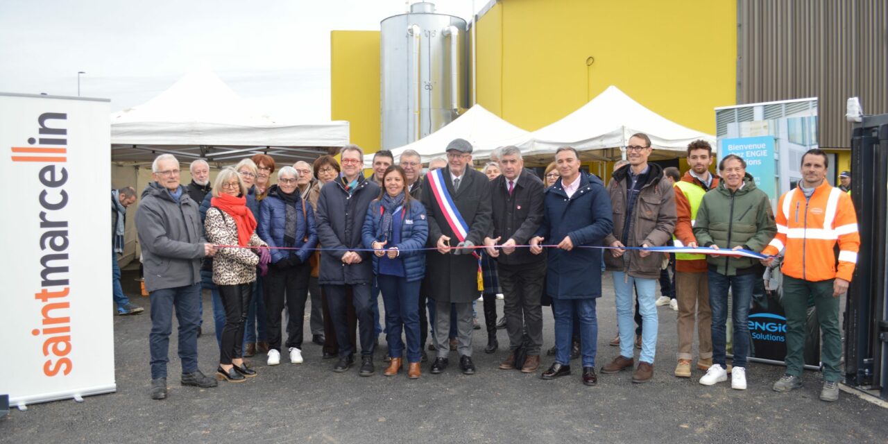 Inauguration de la chaufferie bois à St Marcellin