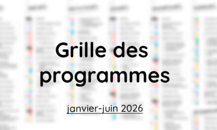 Grille des programmes 2026
