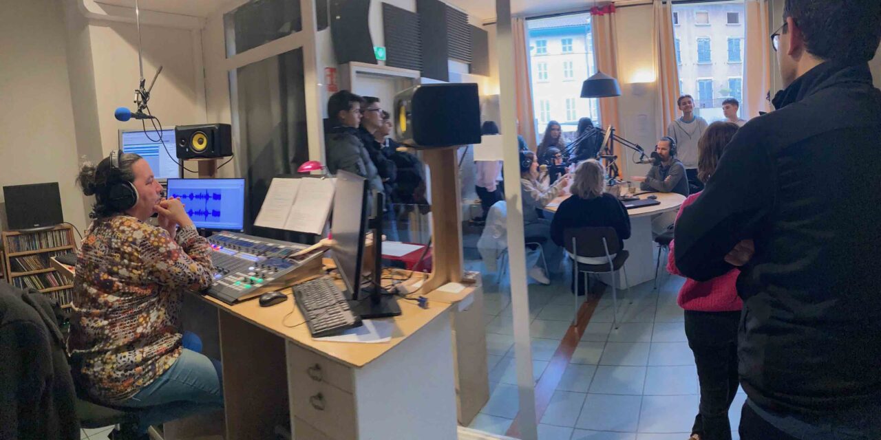 Enquête radiophonique avec le lycée La Saulaie