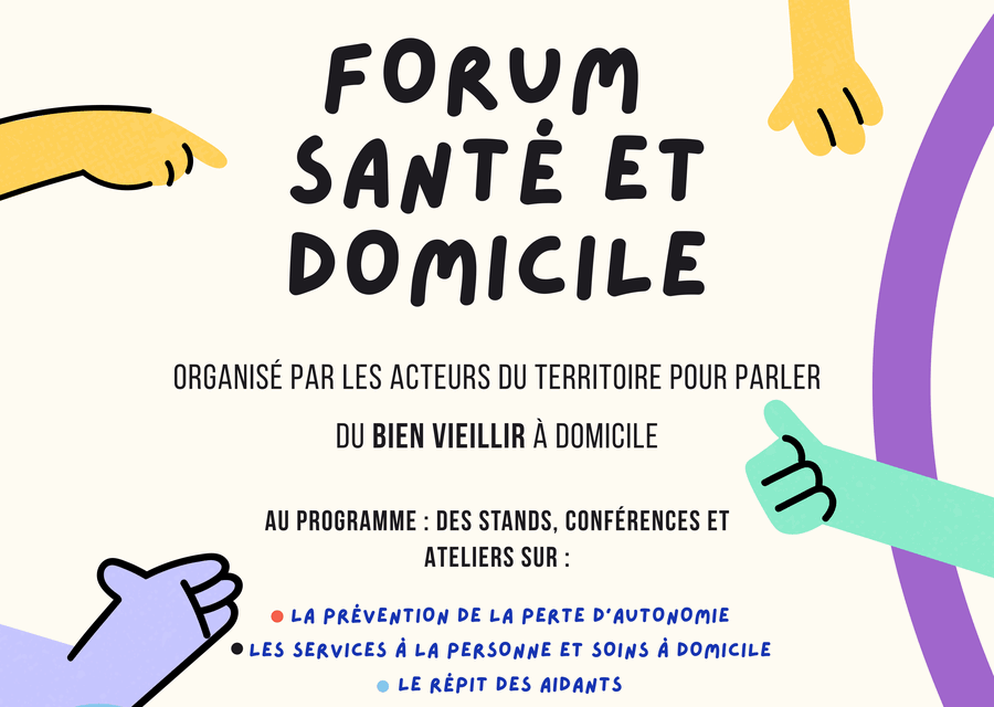 Un forum sur la santé à domicile à St Jean en Royans