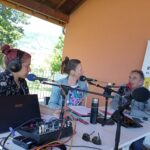 Voyage à pied dans la Haute-Drôme de Jean Giono​ par le groupe Tonne: plateau radio de restitution de la résidence