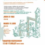 Réaménagement de la cours du centre social La Paz à St Jean: étape de concertation