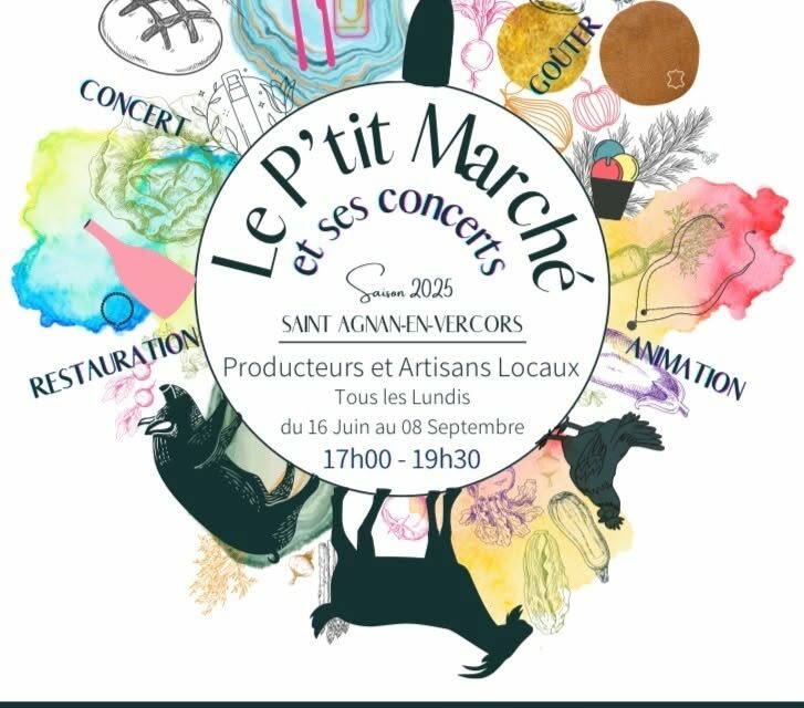 Le petit marché de St Agnan, un rdv pour cet été !