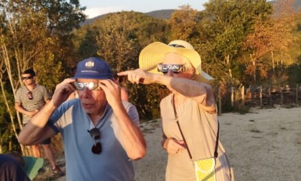 Eclipse du soleil à Gaudissart