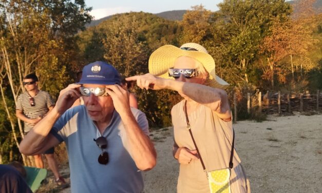 Eclipse du soleil à Gaudissart