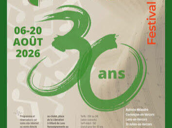 festival des musiques en Vercors – 30ème anniversaire !