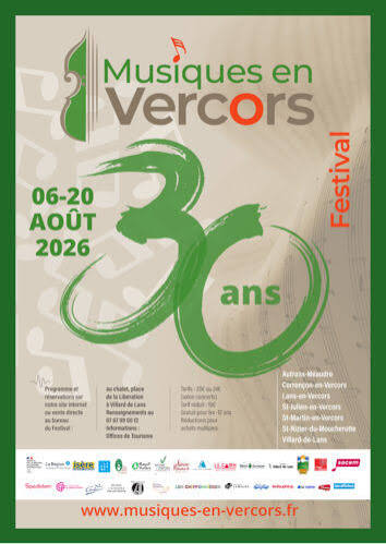 festival des musiques en Vercors – 30ème anniversaire !