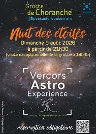 La nuit des étoiles à la grotte de Choranche